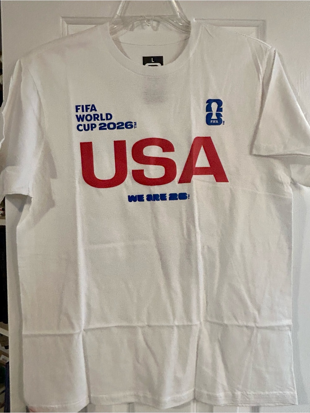 FIFA World Cup 2026 USA White T-Shirt